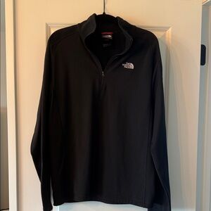 The North Face Black Half-Zip Fleece